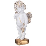 Фигурка декоративная Ангел с луком (купидон) позолоченная