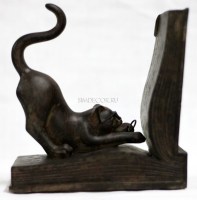 Подставка для книг Кошка