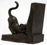 Держатель для книг Кошка