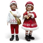 Фигурка новогодняя Мальчик и Девочка