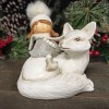 Фигурка новогодняя Девочка и Лиса