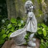Статуэтка садовая Девочка с Корзинкой