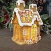 Новогоднее украшение с подсветкой «Пряничный Домик»