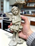 Статуэтка винтажная «Фея с Цветком»