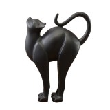 Декоративная фигурка грациозной кошки