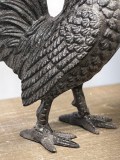 Фигурка садовая из чугуна Курочка