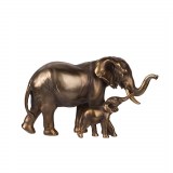 Настольная фигурка Слон и Слонёнок