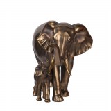 Декоративная фигурка Слон и Слонёнок вид спереди