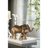 Декоративная фигурка Слон и Слонёнок в интерьере