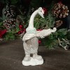 Фигурка новогодняя Гусыня со Скрипкой