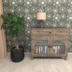 Комод дизайнерский для книг Madison