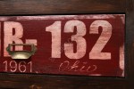 Комод в стиле Лофт Truck Numbers