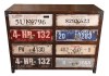 Комод в стиле Лофт Truck Numbers