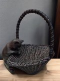 Фигурка интерьерная Кошка с Корзинкой