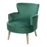 Кресло с круглым сидением цвет зеленый