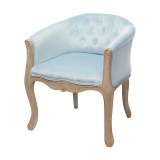 Кресло голубое в стиле прованс