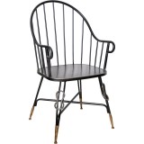 Кресло металлическое в стиле лофт Folier