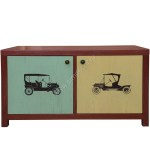 Мини комод в стиле Лофт Retro Cars