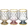 Набор цветных стеклянных бокалов «Elegance» 3 шт