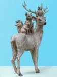 Фигурка декоративная Олень и его лесные друзья