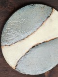 Панно с круглым абстрактным керамическим узором