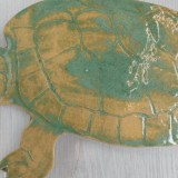Панно декоративное с черепахой