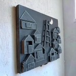 Панно авторское "Ночная История"