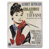 Панно с Одри Хепберн - плакат к фильму завтрак у Тиффани