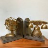 Подставки для книг в винтажном стиле 2шт