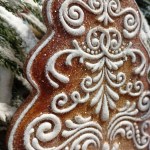 Новогоднее настольное украшение Пряничная Елка