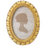 Овальная рамка Monika для фото в ретро стиле формат 10х15 см