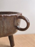 Салатник керамический на ножках
