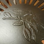 Круглый столик-подставка для цветов