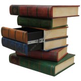 Тумба в форме стопки книг