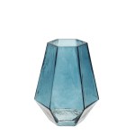 Ваза декоративная Diamond синяя