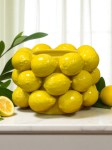 Ваза интерьерная с лимонами