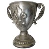 Вазон для цветов серебряный Лотос