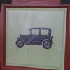 Зеркало напольное лофт «Retro Car»