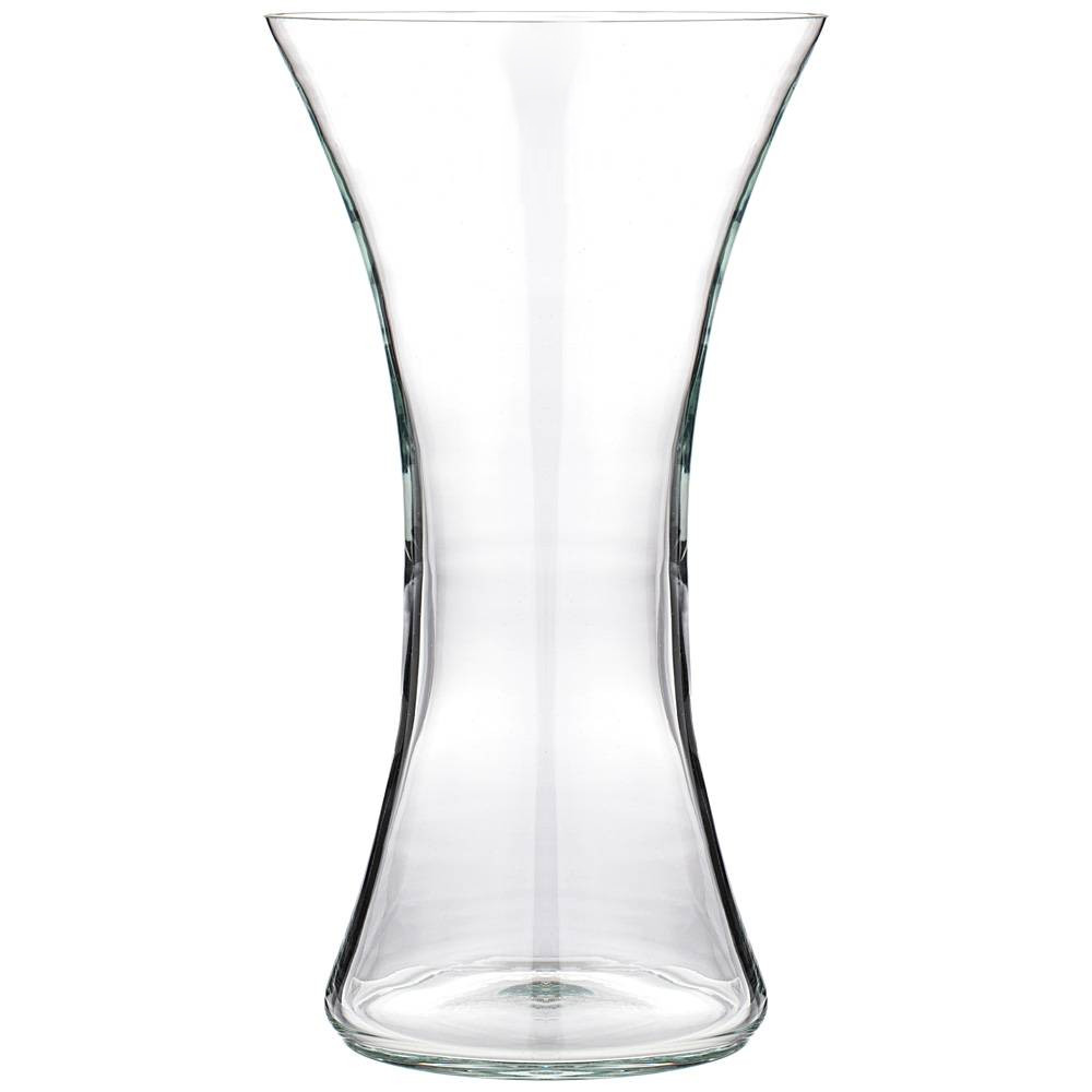 Стеклянная ваза Х-образной формы
